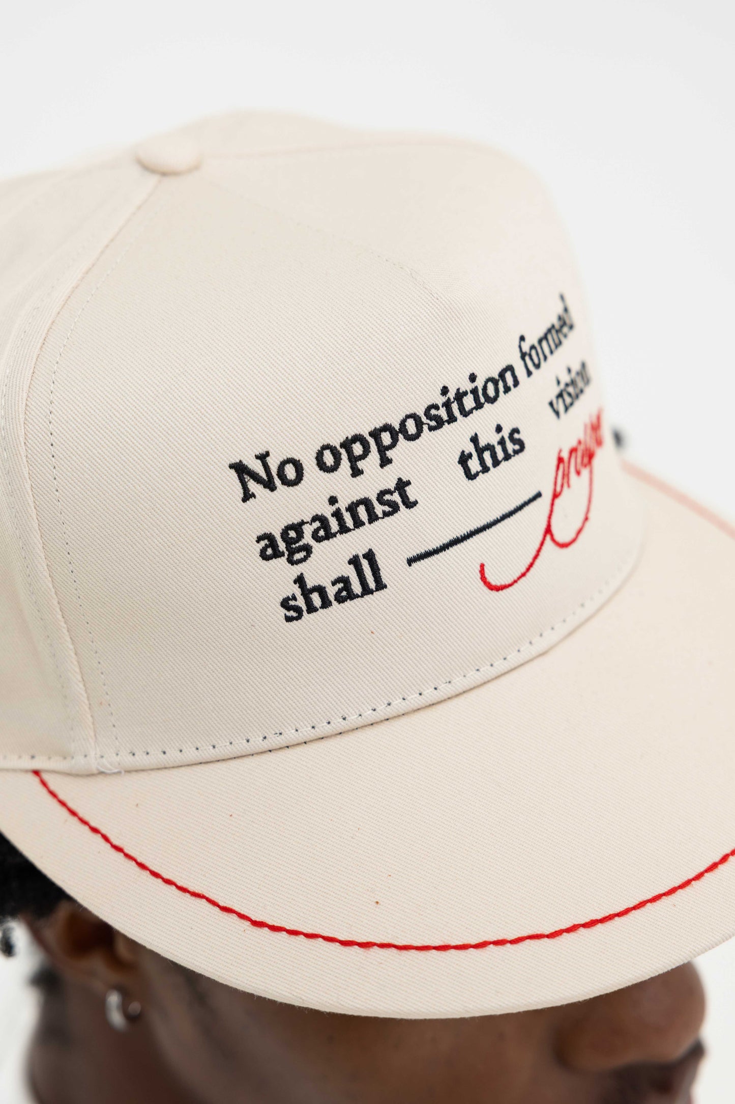 Beige 'Prosper' Cap