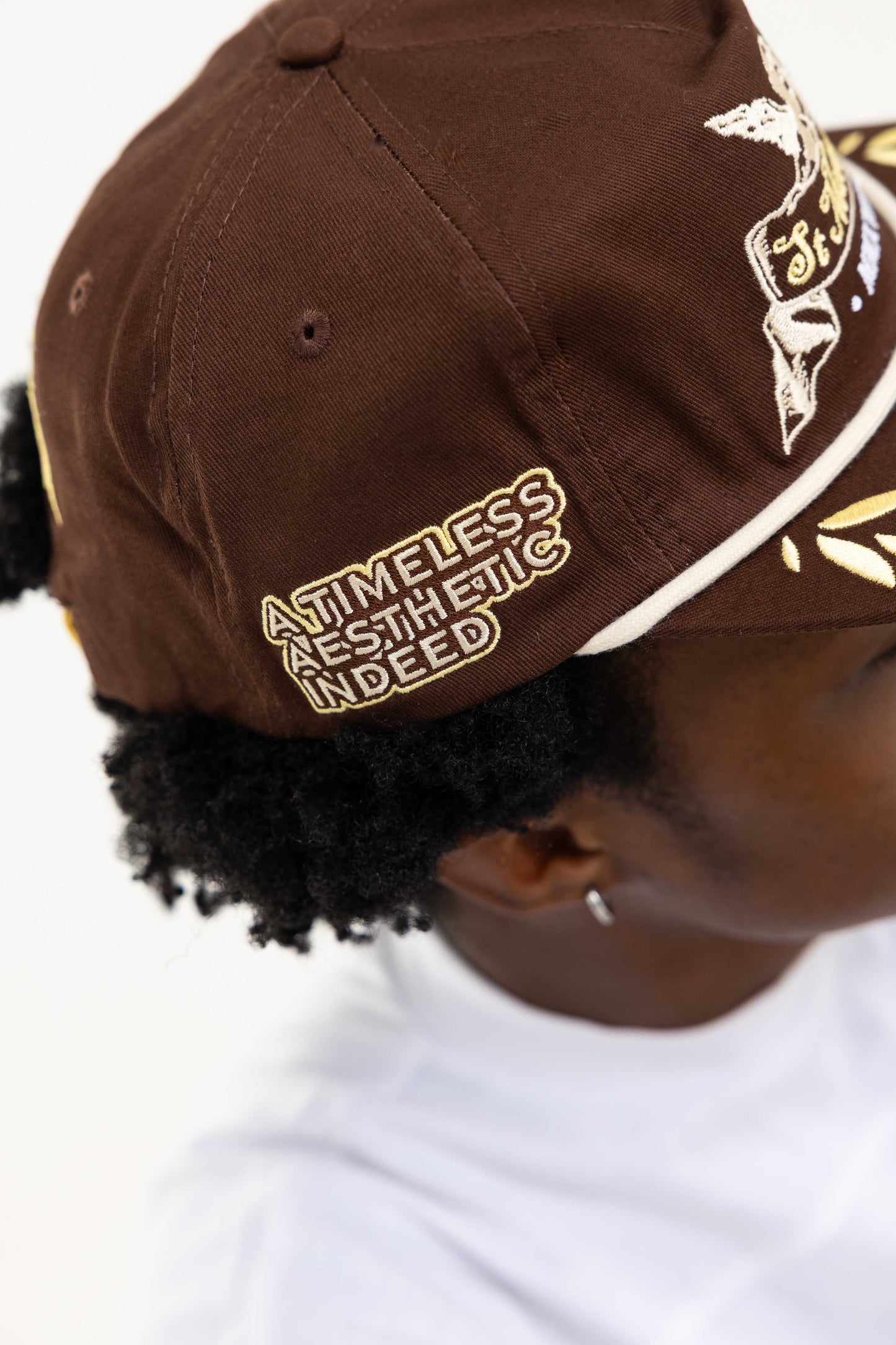 Brown ‘ST MATTHIEU’ Cap