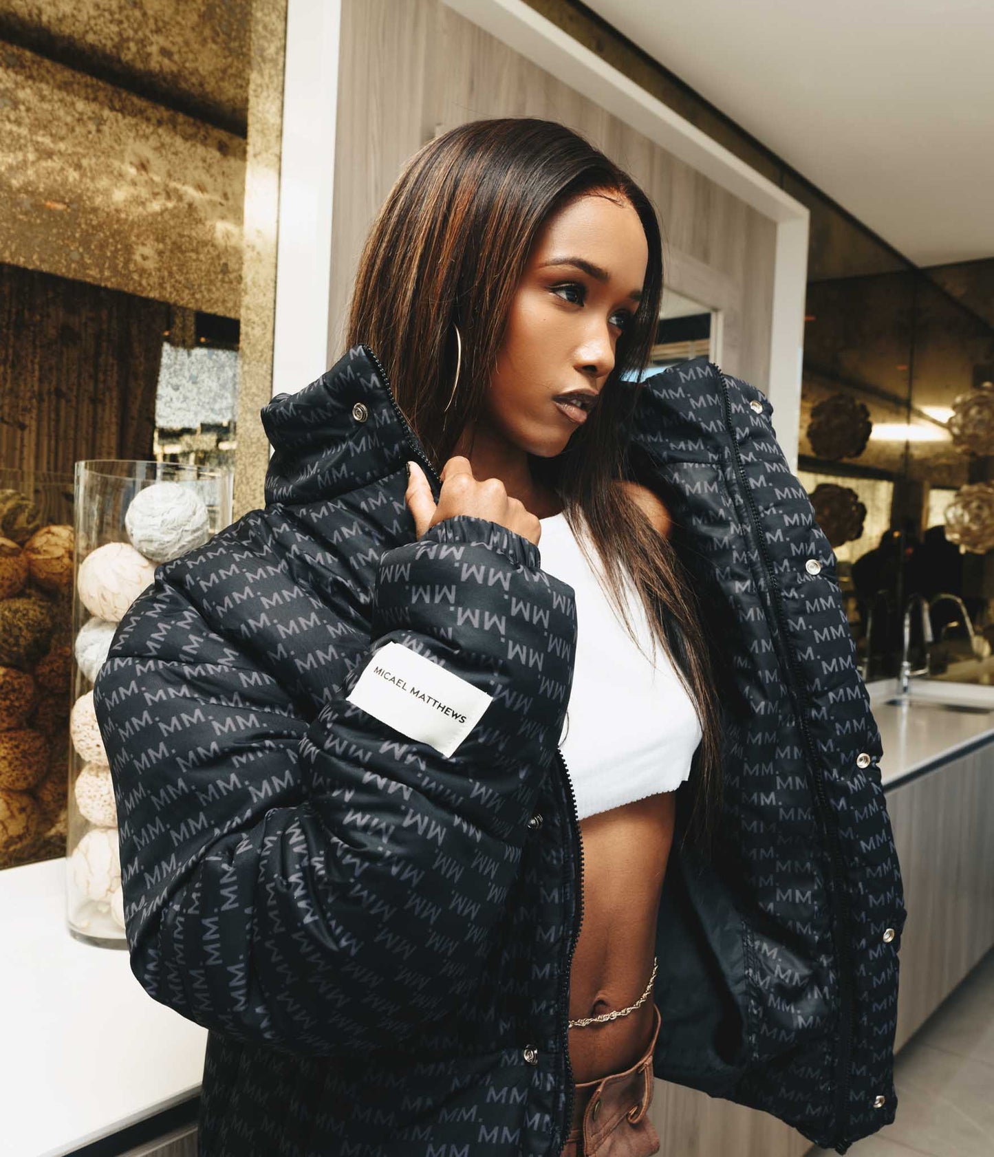 Monogram Puffer Jacket