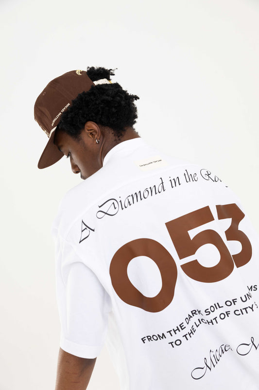 White 053 ‘DIAMOND’ Tee