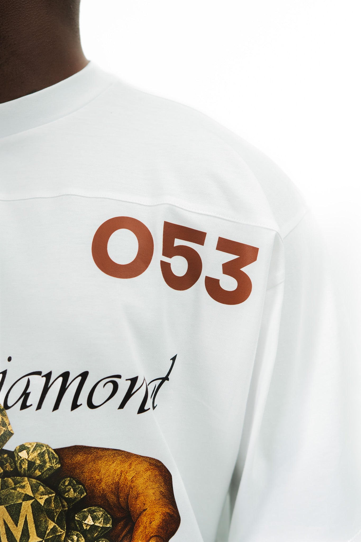 White 053 ‘DIAMOND’ Tee