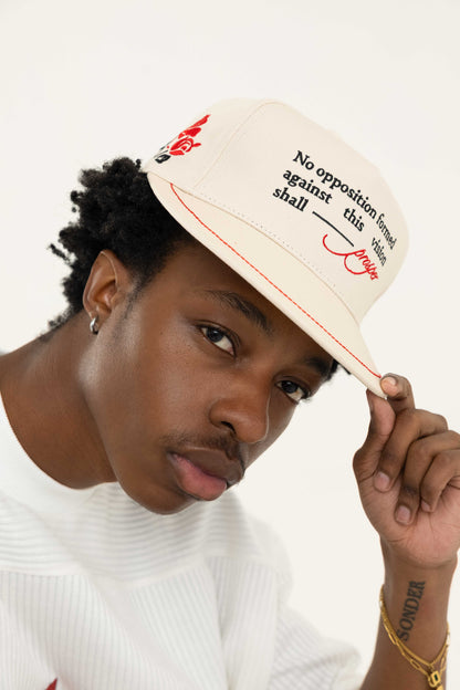 Beige 'Prosper' Cap