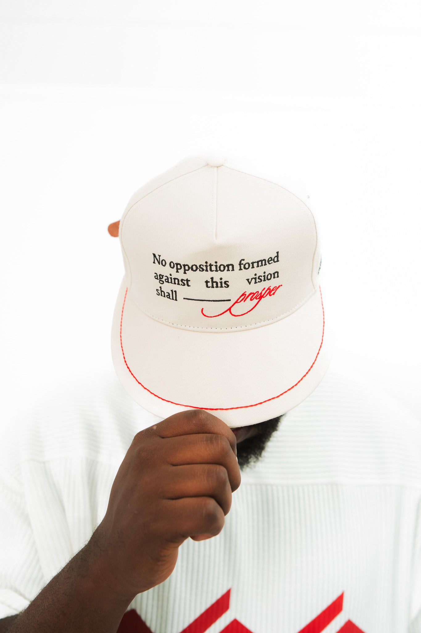 Beige 'Prosper' Cap