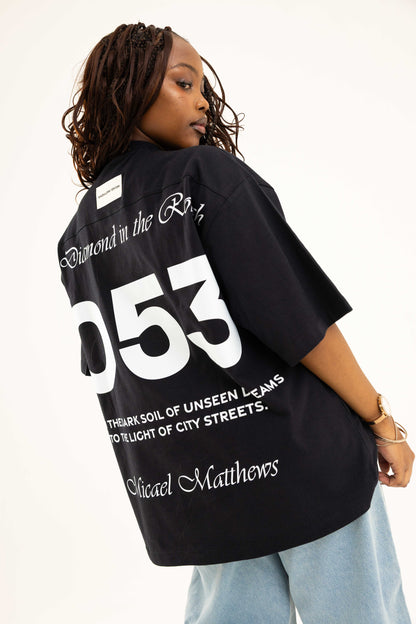 Black 053 ‘DIAMOND’ Tee