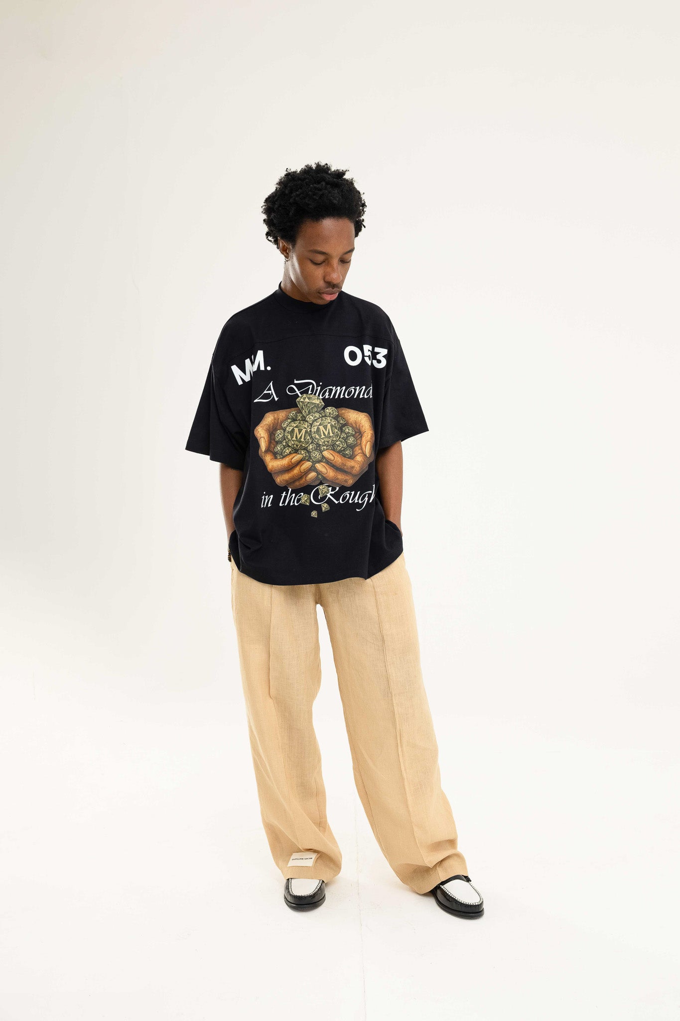 Black 053 ‘DIAMOND’ Tee