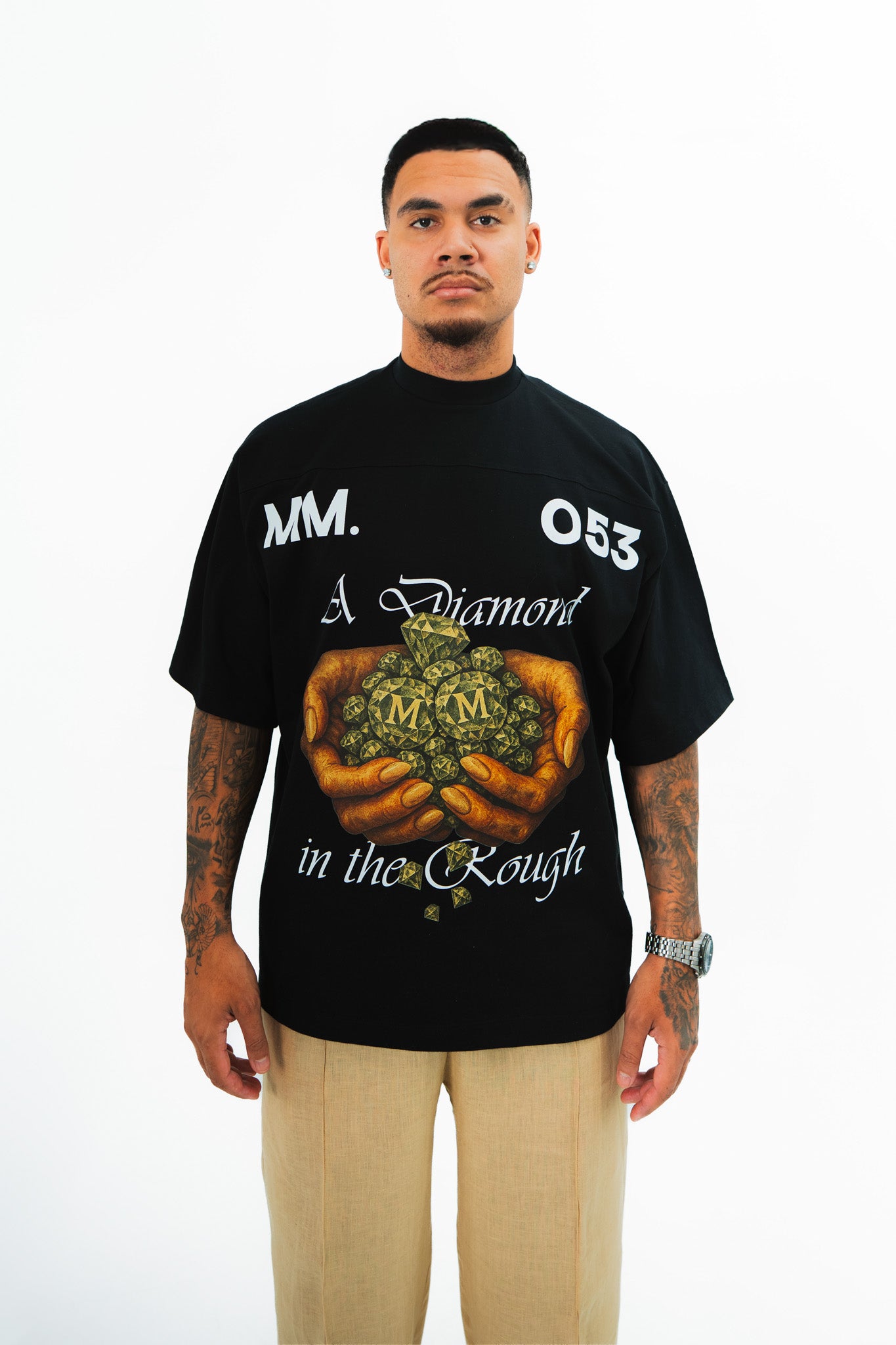 Black 053 ‘DIAMOND’ Tee