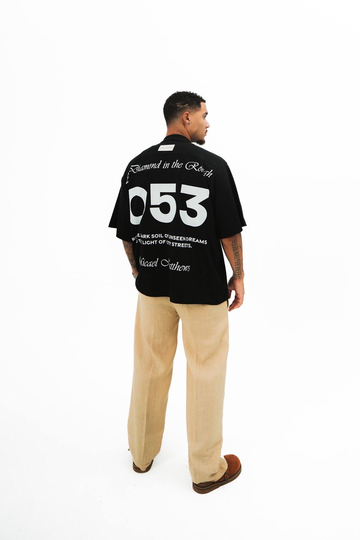 Black 053 ‘DIAMOND’ Tee