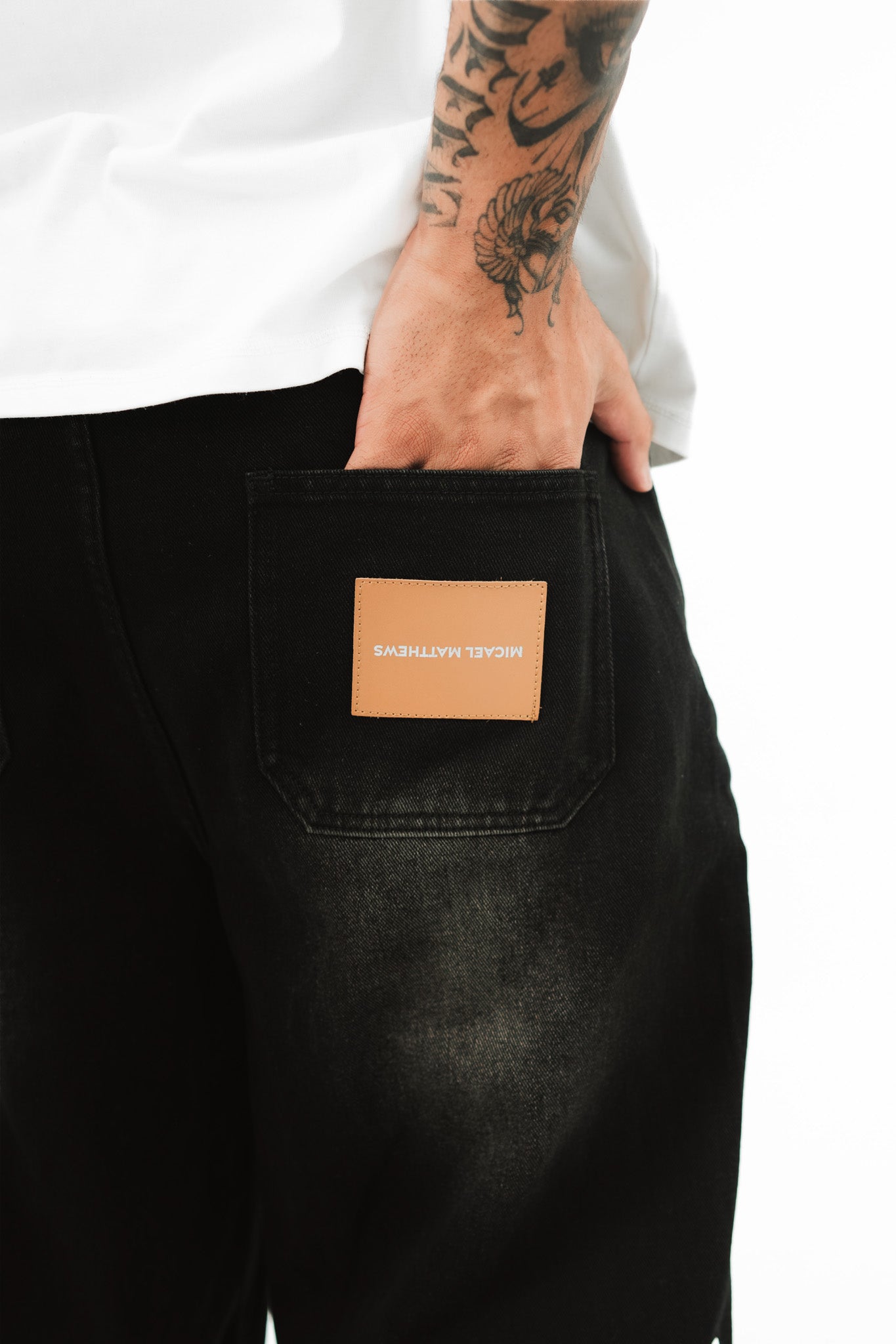 ⁠Black Signature ‘MM.’ Denim