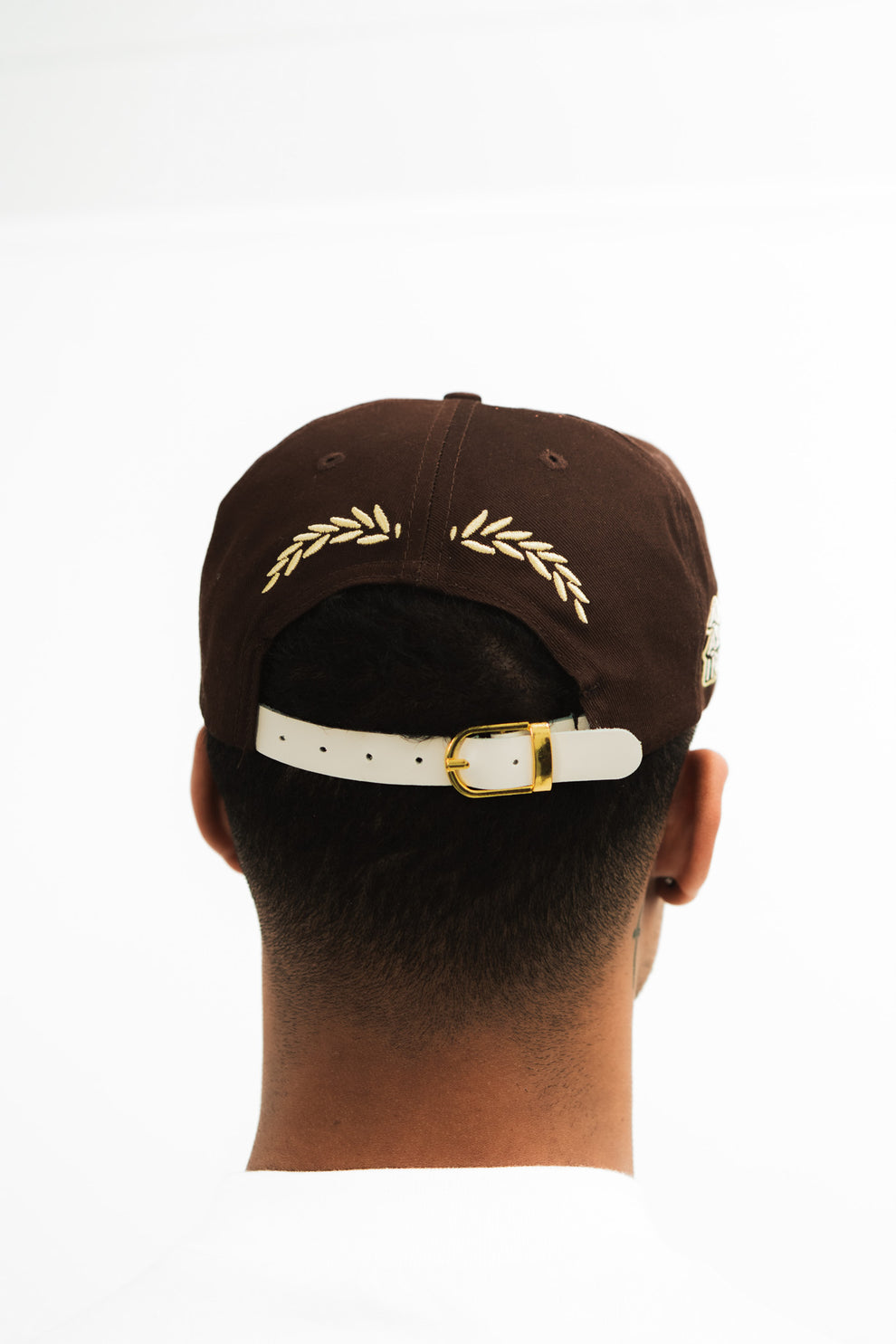 Brown ‘ST MATTHIEU’ Cap – MICAEL MATTHEWS