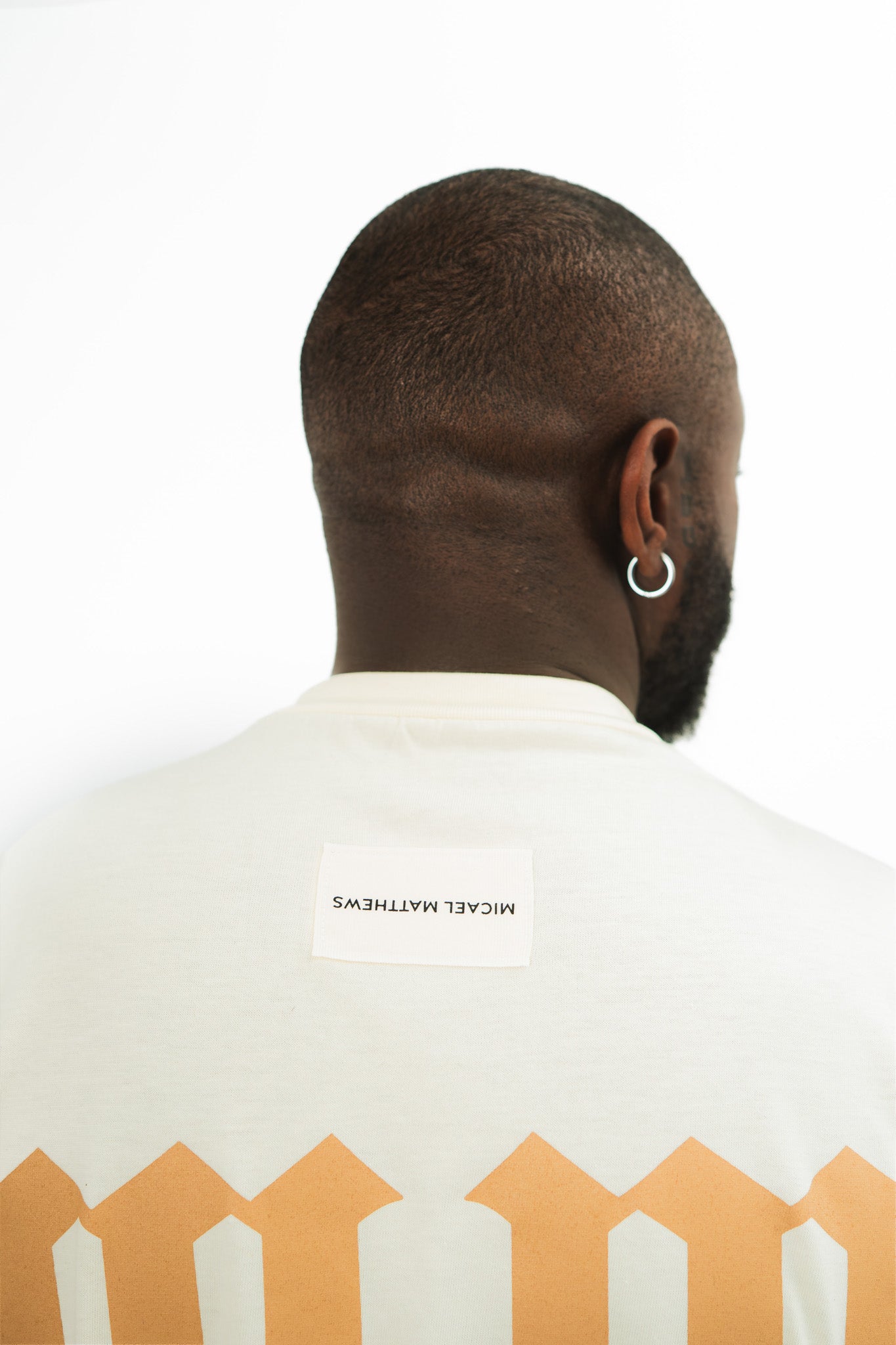 ⁠Cream ‘SAINT MM’ Sleeveless Tee