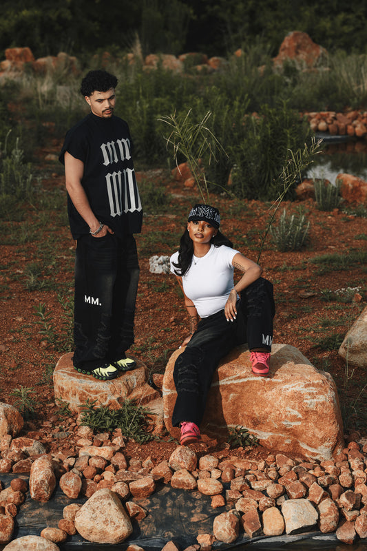 ⁠Black Signature ‘MM.’ Denim