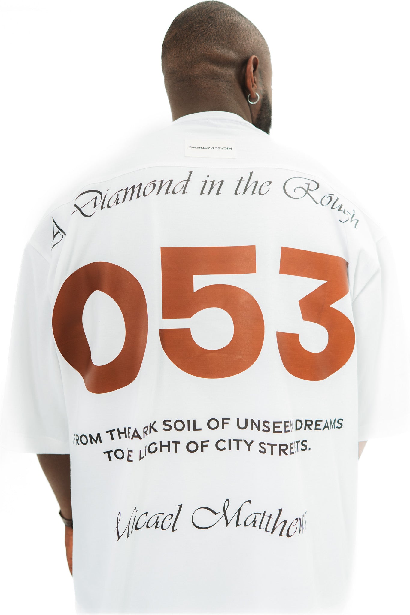 White 053 ‘DIAMOND’ Tee
